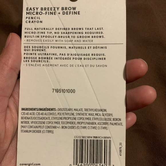 3/$15 Covergirl Easy Breezy Brow Pencil - Picture 2 of 2